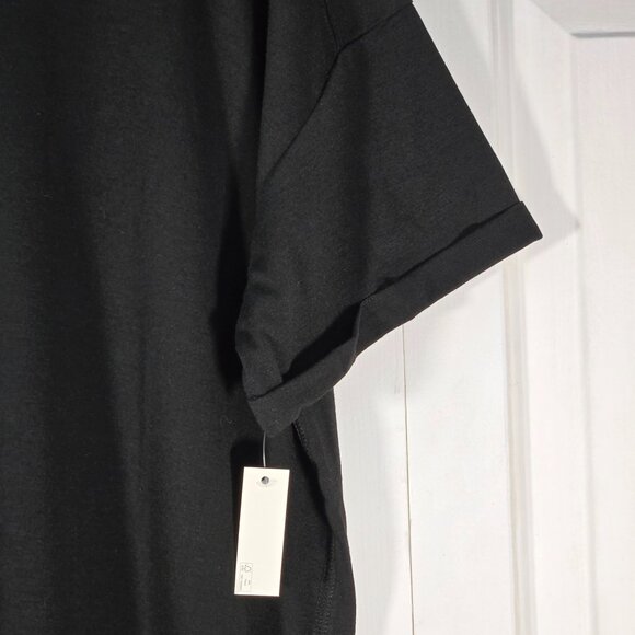 NWT Amazon Essentials Black Women's Relaxed-Fit Crewneck T-Shirt - Size XLarge - Picture 2 of 6